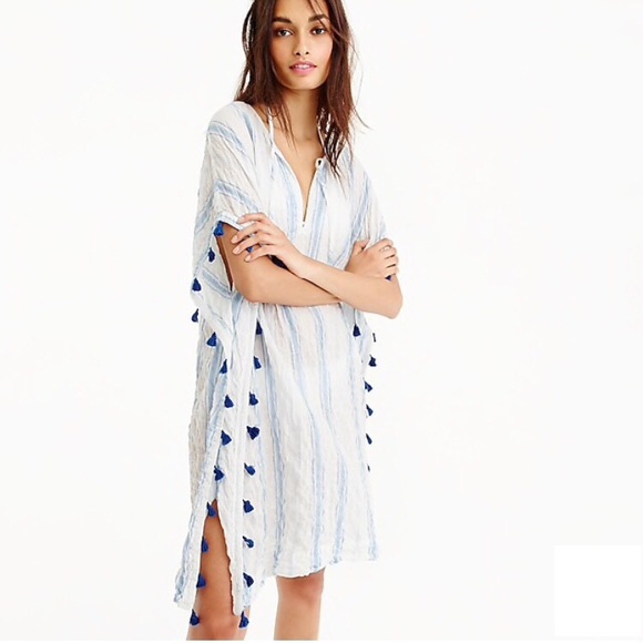 J. Crew Other - J. Crew Striped Tassel Tunic | Size S